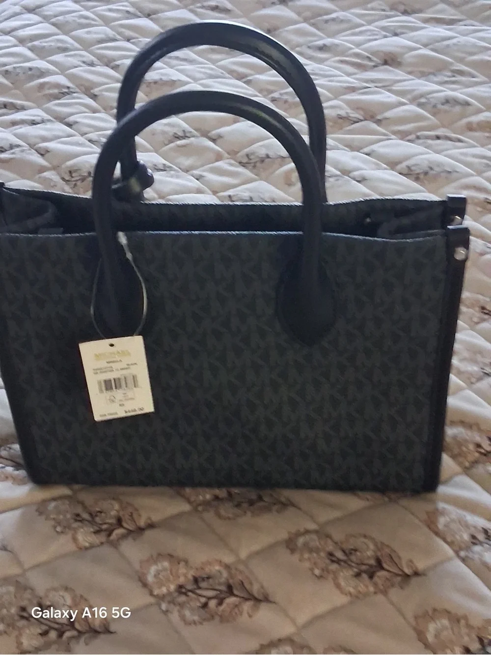Michael Kors Black Logo Tote Briefcase
